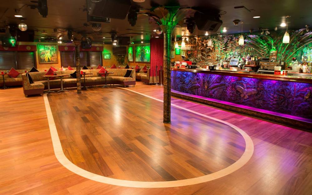 Mojito room where Salsa Mia lessons and dancing take place at Mango's. Plan your next party or corporate event www.salsamia.com