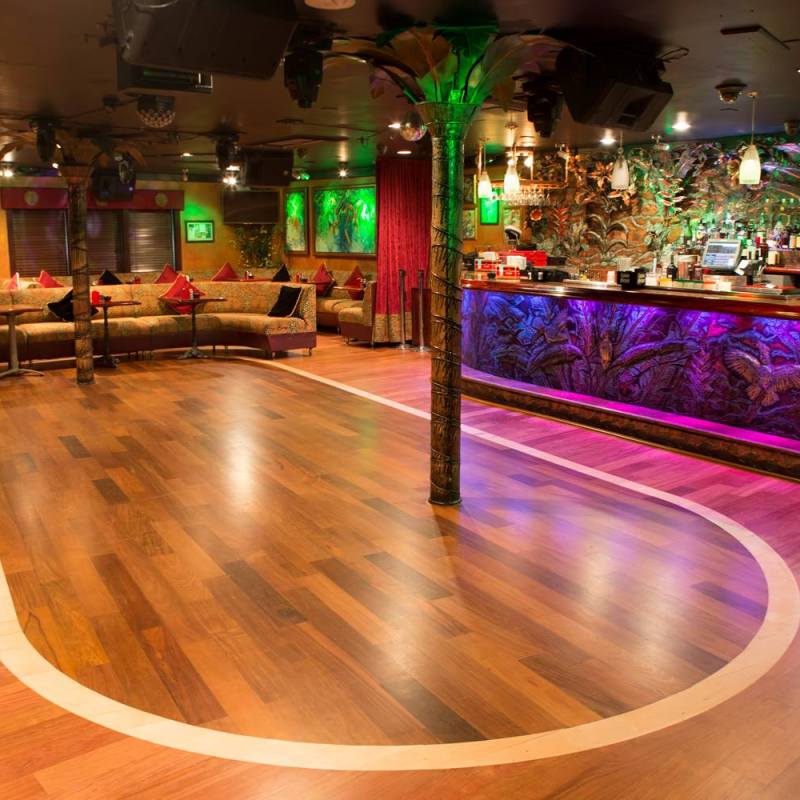 Mojito room where Salsa Mia lessons and dancing take place at Mango's. Plan your next party or corporate event www.salsamia.com