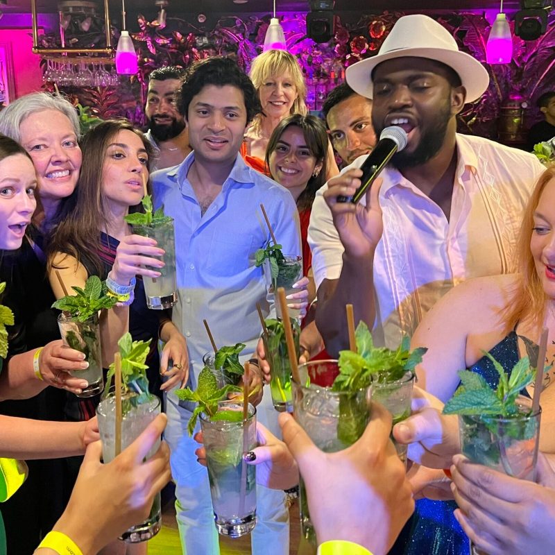 Miami Salsa Nights by Salsa Mia leading number 1 ranked food tour with drinks and Salsa dancing Miami Beach, South Beach, Salsa Mango's Tropical Cafe Nightclub Live Music Live Entertainment Shows