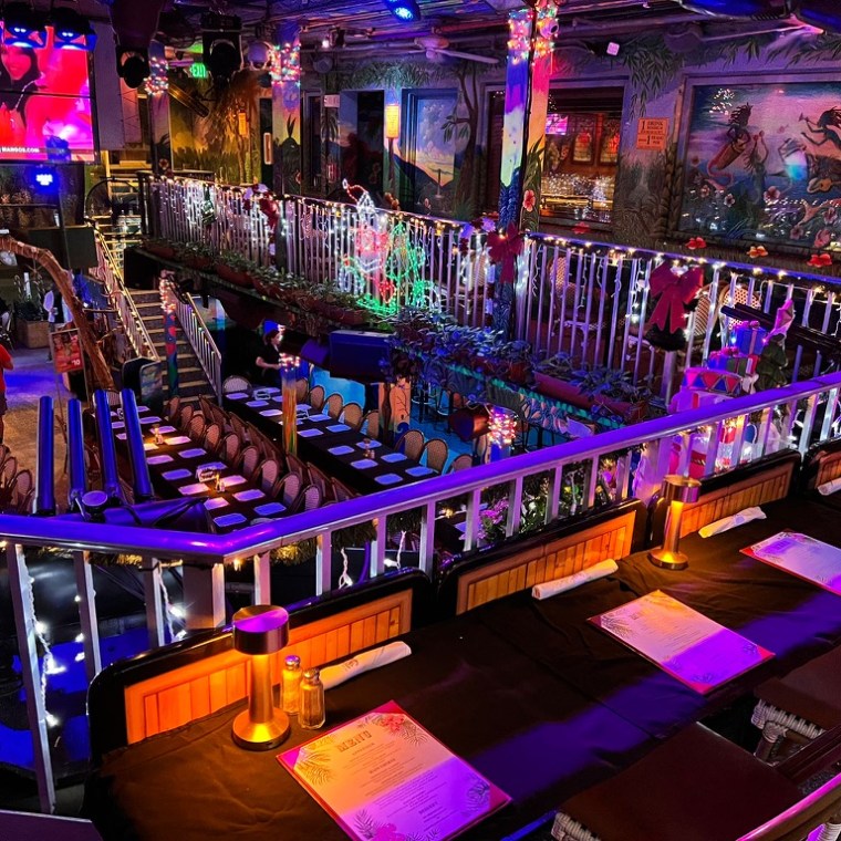 a colorful toy on a stage